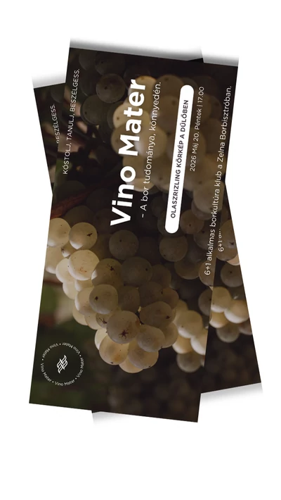 Vino Mater borkultúra klub- Olaszrizling körkép a dűlőben - Május 29.
